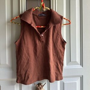 Brandy Melville Brown Sleeveless Tank